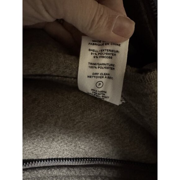 Avec Les Filles Relaxed Collared Zip Pocket Jacket L - Picture 7 of 8